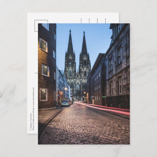 Carte Postale Cologne Allemagne (Devant / Derrière)