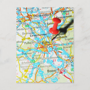 Carte Postale Cologne, Allemagne