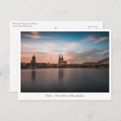 Carte Postale Cologne Allemagne (Devant / Derrière)