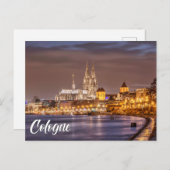 Carte Postale Cologne, Germany (Devant / Derrière)