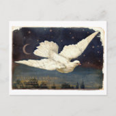 Carte Postale colombe blanche (Devant)