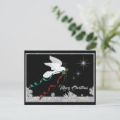 Carte Postale Colombe blanche (Debout devant)