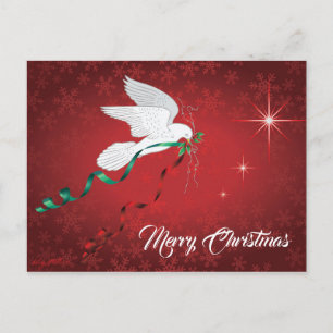 Carte Postale Colombe blanche