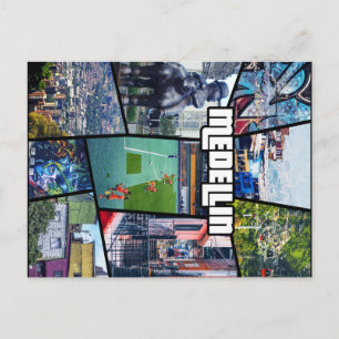 Carte Postale Colombia Antioquia Medellin