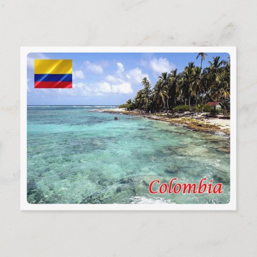 Carte Postale Colombia - Archipelago of San Andrés - (Devant)