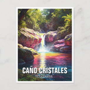Carte Postale Colombia Cano Cristales Travel