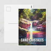 Carte Postale Colombia Cano Cristales Travel (Devant / Derrière)