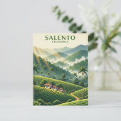 Carte Postale Colombia Salento (Debout devant)