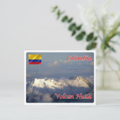 Carte Postale Colombia - Volcan Huila - (Debout devant)