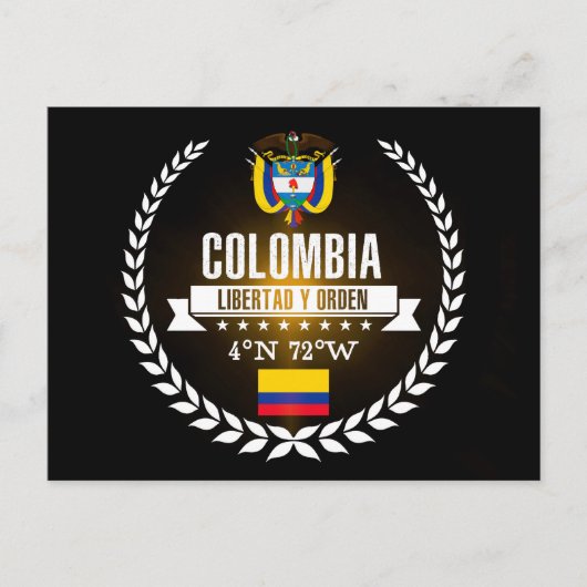 Carte Postale Colombie (Devant)