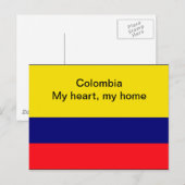 Carte Postale Colombie (Devant / Derrière)