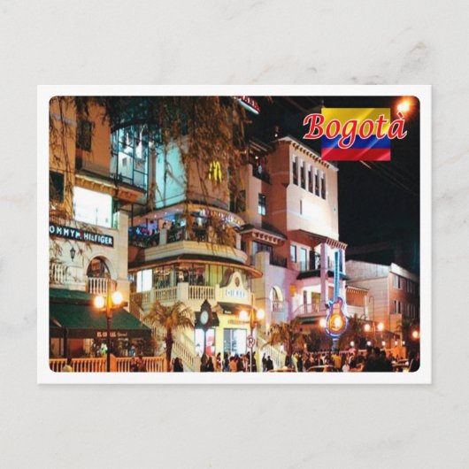 Carte Postale Colombie - Bogotà (Devant)
