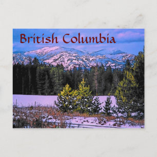 Carte postale Colombie-Britannique