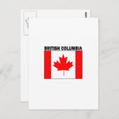 Carte Postale Colombie-Britannique (Devant / Derrière)