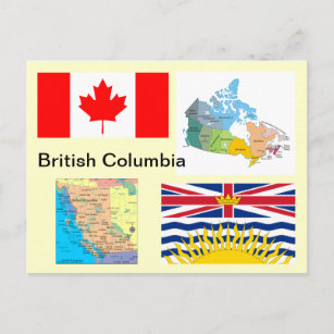 Carte Postale Colombie-Britannique Canada