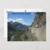 Carte Postale Colombie-Britannique Canada (Devant / Derrière)