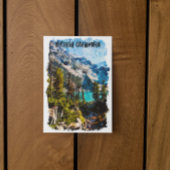 Carte Postale Colombie-Britannique Canada Mountain View