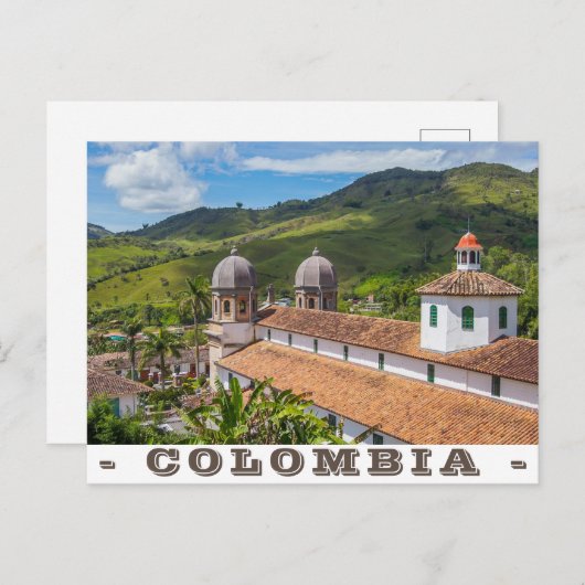 Carte Postale Colombie (Concepción, Antioquia) (Devant / Derrière)