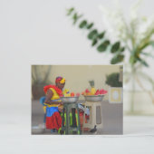 Carte Postale Colombie - Vendeur de fruits des Caraïbes (Debout devant)