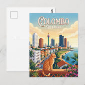 Carte Postale Colombo Sri Lanka (Devant / Derrière)