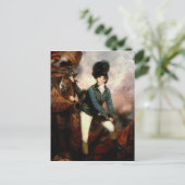 Carte Postale Colonel Banastre Tarleton 1782 (Debout devant)