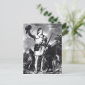 Carte Postale Colonel Davy Crockett (Debout devant)