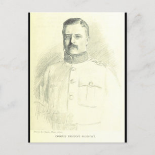 Carte Postale Colonel Theodore Roosevelt