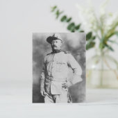 Carte Postale Colonel Theodore Roosevelt, 1898. (Debout devant)