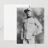 Carte Postale Colonel Theodore Roosevelt, 1898. (Devant / Derrière)