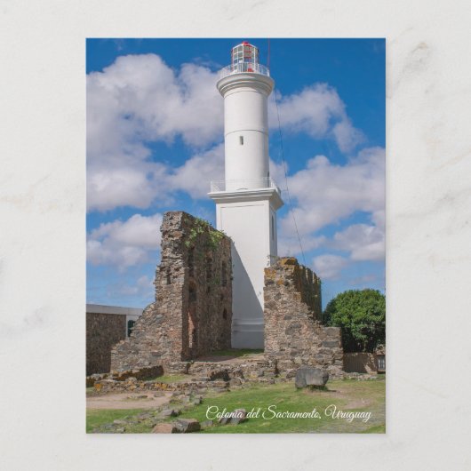 Carte Postale Colonia del Sacramento, Uruguay, Ruinas (Devant)