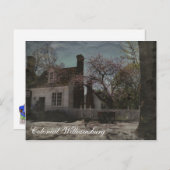 Carte Postale Colonial Williamsburg (Devant / Derrière)