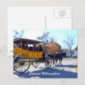 Carte Postale Colonial Williamsburg (Devant / Derrière)