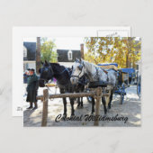 Carte Postale Colonial Williamsburg (Devant / Derrière)