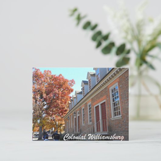 Carte Postale Colonial Williamsburg (Debout devant)