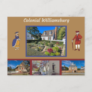 Carte Postale Colonial Williamsburg Virginie