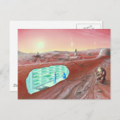 Carte Postale colonie de Mars (Devant / Derrière)