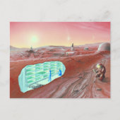 Carte Postale colonie de Mars (Devant)