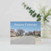 Carte Postale Colonies Amana, Amana, Iowa (Debout devant)