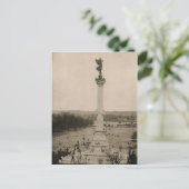 Carte Postale Colonne Bordeaux Girondins France 1926 Réplique (Debout devant)