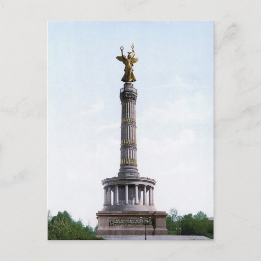 Carte Postale Colonne de la victoire de Berlin (Devant)