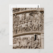 Carte Postale Colonne de Marcus Aurelius (Devant / Derrière)