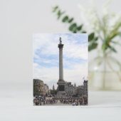 Carte Postale Colonne de Nelson, Carré Trafalgar (Debout devant)