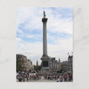 Carte Postale Colonne de Nelson, Carré Trafalgar