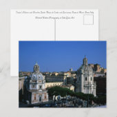 Carte Postale Colonne de Trajan Rome Italie (Devant / Derrière)