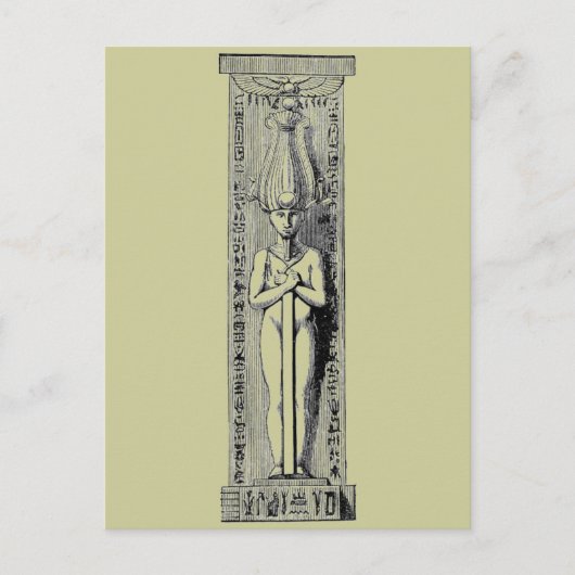 Carte Postale Colonne égyptienne (Devant)