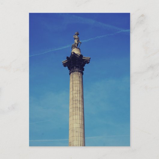 Carte Postale Colonne Nelsons Londres (Devant)