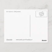 Carte Postale Colonne rouge - Style Vintage (Dos)