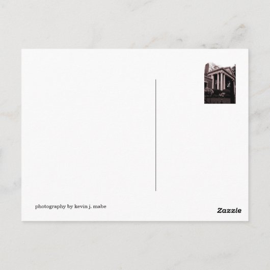 Carte Postale Colonnes (Dos)