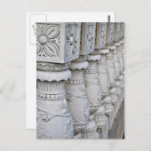 Carte Postale Colonnes architecturales romaines (Devant / Derrière)