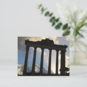 Carte Postale colonnes de forum romain (Debout devant)